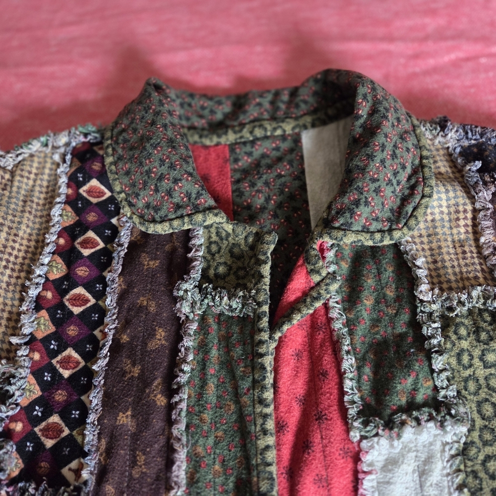 Source Unknown Multicolor Patchwork Jacket - Picture 5 of 9